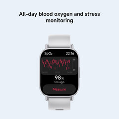 Redmi Watch 5 Active Smartwatch - 2.0" LCD, 18-Day Battery, 140+ Sports Modes, Heart Rate & SPO₂ Tracking, 5ATM Waterproof, Bluetooth Calls, Fitness & Sleep Monitor - Sleek Black Design