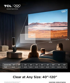C1 Portable Projector for Home Cinema & Bedroom, Native 1080P 4K Supported Mini Projector, Licensed Google TV & Netflix, Wifi, Bluetooth, Auto Focus Smart Projector