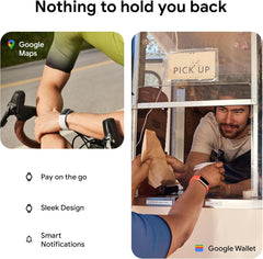 Google  Charge 6 Activity Tracker with 6-Months Premium Membership Included, 7 Days Battery Life and Google Wallet and Google Maps
