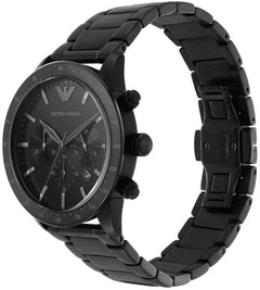 Watch for Men, Quartz 3 Sub Dial Chronograph Movement and 43Mm Case Size with Stainless Steel Strap