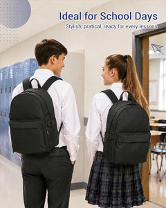 Backpack School Bag for Girls Boys Teenage College Students, Rucksack for Men Women, Large and Lightweight Travel Backpack 22L