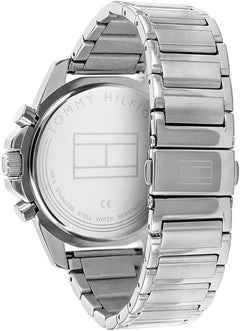 Analogue Multifunction Quartz Watch for Men with Stainless Steel Bracelet or Silicone Strap