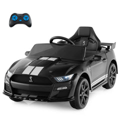 12V Kids Ride on Car Electric Licensed Ford Mustang Shelby GT500 for Kids Aged 3-8