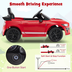 12V Kids Ride on Car Electric Licensed Ford Mustang Shelby GT500 for Kids Aged 3-8