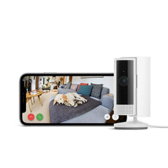 Indoor Camera (2Nd Gen) | Plug-In Pet Security Camera | 1080P HD, Two-Way Talk, Wifi, Privacy Cover, DIY | Alternative to CCTV System | 30-Day Free Trial of  Home