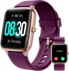 Smart Watch Answer Make Call,Smart Watches for Women Men with Heart Rate/Spo2/Sleep Monitor,Step Calories Counter,Sports Fitness Tracker SMS Notification,Ip68 Waterproof for Ios Android Phone