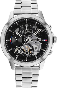 Tommy Hilfiger Men's Multifunction Quartz Watch - Stylish Stainless Steel or Leather Bracelet