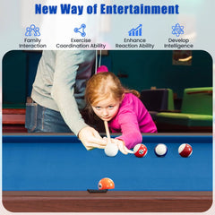 122 Cm Wooden Pool Table for Kids and Adults