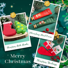 Indulge Her This Christmas: Personalized Spa Bath Set - Perfect Secret Santa Gift for Women, Ideal Self-Care Relaxation Package for Mum, Sister, Wife, or Friend!