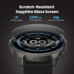 Balance 2 Smart Watch for Men - 47mm AMOLED Display, GPS, 21-Day Battery, 170+ Sport Modes, Heart Rate & Sleep Tracking