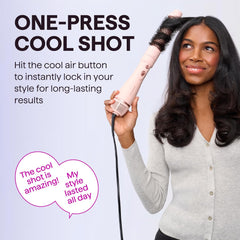 Hair Dryer Brush, 5-In-1 Hot Air Brush Set AIR SCULPT, Multi Hair Styler with Diffuser for Drying and Styling Volumizing Curling Sleeking in One Step, Ceramic Coating, 3 Temperatures, UK Plug