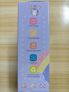 Kids Camera, 1080P HD 2.0" Digital Camera for Kids with 32GB Card, Selfie Toy, Birthday Gifts Presents for Girls Ages 3-12