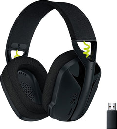 G435 LIGHTSPEED & Bluetooth Wireless Gaming Headset, Ultra Lightweight 165G Over-Ear Headphones, Built-In Mics, 18H Battery, Compatible with PC, PS4, PS5, Nintendo Switch & Switch 2 - Black