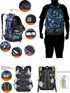 School Backpack Travel Bag for Men & Women Lightweight College