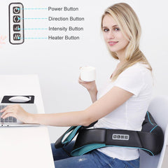 Ultimate Neck and Back Massager with Heat - Perfect Gift for Mom, Dad, and Loved Ones for Any Occasion!