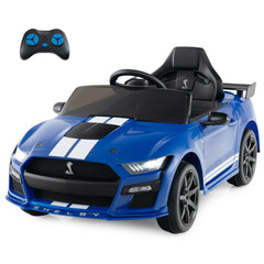 12V Kids Ride on Car Electric Licensed Ford Mustang Shelby GT500 for Kids Aged 3-8