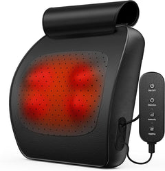 3D Deep Tissue Back and Neck Massager with Heat - Shiatsu Massage Pillow for Ultimate Relaxation, Perfect Gift for Men and Women with Remote Control