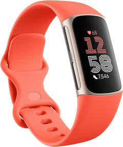 Google  Charge 6 Activity Tracker with 6-Months Premium Membership Included, 7 Days Battery Life and Google Wallet and Google Maps