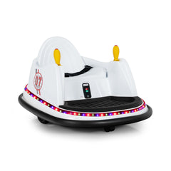 Kids Ride-On Bumper Car with Colorful Flashing Lights and Music