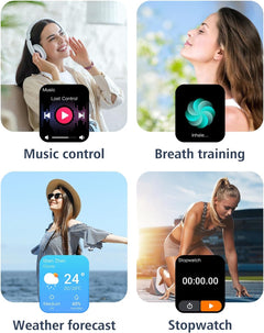 Smart Watch Answer Make Call,Smart Watches for Women Men with Heart Rate/Spo2/Sleep Monitor,Step Calories Counter,Sports Fitness Tracker SMS Notification,Ip68 Waterproof for Ios Android Phone