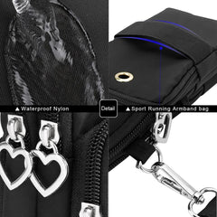 Small Crossbody Bags Mobile Phone Wallet Bags with Large Capacity and Adjustable Shoulder Strap for Women Girl