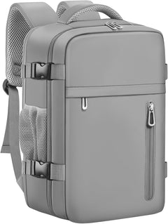 Cabin Bags 40×20×25 for Ryanair Underseat Carry-Ons Travel Backpack Hand Luggage Bag Cabin Size 20L Flight Rucksack Casual Daypack School Office Backpack Fit 14 Inch Laptop-Grey