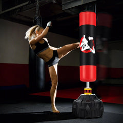 70 Inches Freestanding Punching Bag with Fillable Base