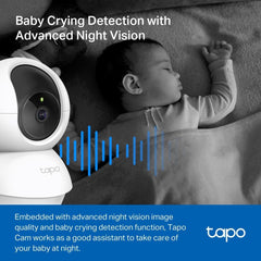 C210 2K 3MP Pan/Tilt Indoor House Security Camera, Wifi Camera, No Monthly Fee, AI Detection, Baby Camera Monitor, Pet Camera, Dog Camera, 360° View, Night Vision, Works with Alexa & Google
