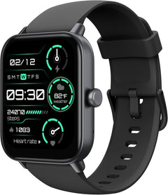 Smart Watch for Men Women Alexa Built-In, IP68 Waterproof Swimming, 1.8" Fitness Watch with Answer&Make Call/Heart Rate/Step Counter/Sleep Tracker/100 Sports, Compatible Android Ios