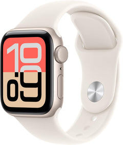 Watch SE 3 GPS 40mm - Starlight Aluminium Case & Sport Band, Fitness & Sleep Tracking, Heart Rate Monitor, Always-On Display, Water Resistant
