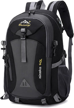40L Large Capacity Multifunction Backpack, Men Women Hiking Backpack,School/Trekking/Hiking/Camping/Travel/Fishing/Climbing/Mountaineering/Alpinism or Daily Use