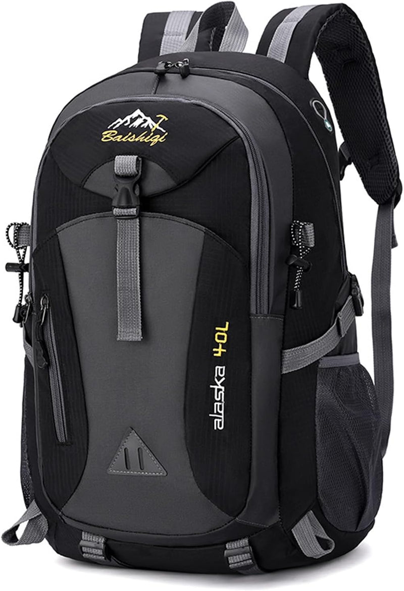 40L Large Capacity Multifunction Backpack, Men Women Hiking Backpack,School/Trekking/Hiking/Camping/Travel/Fishing/Climbing/Mountaineering/Alpinism or Daily Use