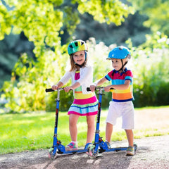 Kids Aluminum Folding Stunt Scooter with LED Wheels