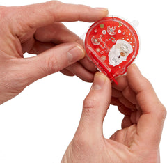 - 50 Mini Christmas Pinball Toy Games, 6Cm - Assorted Festive Designs for Kids, Christmas Crackers, Stocking Party Gift Bag Fillers and Favours