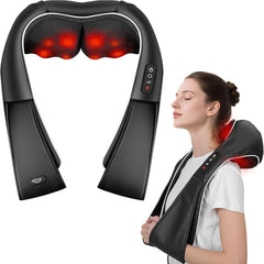 Neck and Shoulder Massager with Heat - Ultimate Pain Relief for Home, Office, and Car - Perfect Christmas and Birthday Gift for Everyone!