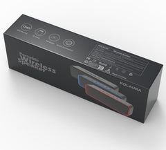 Ultimate Portable Bluetooth 5.0 Speaker - 3D Stereo HiFi Bass, 12-Hour Playtime, 1500mAh Battery (Blue)