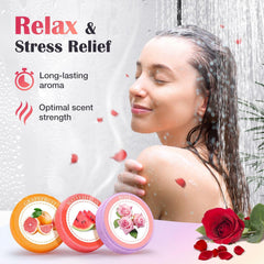 Aromatherapy Shower Steamers Gift Set for Women - Perfect Birthday & Christmas Stocking Fillers - 8 Scents for Spa & Stress Relief - Ideal for Mum, Nanny, Girls & Teens
