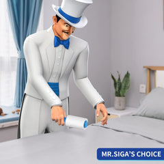 Extra Sticky Lint Roller Pet Hair Remover with Easy Tear Sheets, 450 Sheets in Total, 5-Pack, Blue