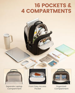 Laptop Backpack for Women Work Travel College Teacher Nurse Backpack Purse