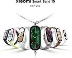 Smart Band 10: Ultimate Fitness Tracker with 1.72" AMOLED Display, 21-Day Battery Life, 150 Sports Modes, Sleep Monitoring & 5ATM Waterproof – Compatible with Android & iOS!