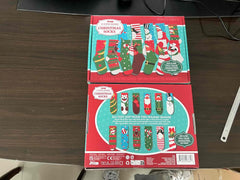 Festive  12 Pairs Christmas Crew Socks for Women - Perfect Holiday & Birthday Gift!