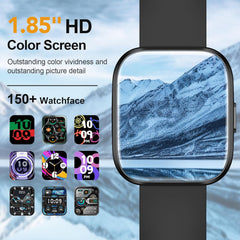 Stylish Smart Watch for All: Answer Calls, Track Fitness, Heart Rate & Sleep, 115+ Sport Modes, IP68 Waterproof for Android & iOS