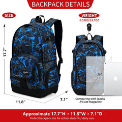 School Backpack Travel Bag for Men & Women Lightweight College