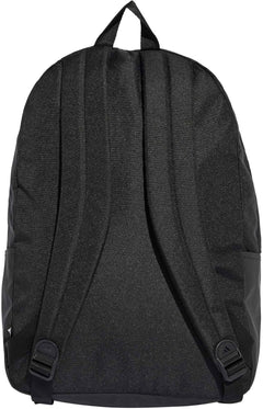 Adidas Unisex Classic Three Stripes Back to School Backpack, Black/White, One Size