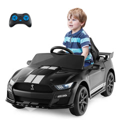 12V Kids Ride on Car Electric Licensed Ford Mustang Shelby GT500 for Kids Aged 3-8