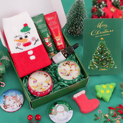 Indulge Her This Christmas: Personalized Spa Bath Set - Perfect Secret Santa Gift for Women, Ideal Self-Care Relaxation Package for Mum, Sister, Wife, or Friend!