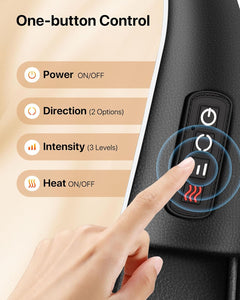 Neck and Shoulder Massager with Heat - Ultimate Pain Relief for Home, Office, and Car - Perfect Christmas and Birthday Gift for Everyone!