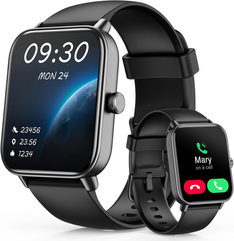 Smart Watch for Men Answer/Make Call & Alexa Built-In, 1.8