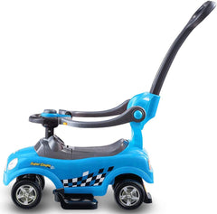 Kids 3 in 1 Ride on Car with Push Handle