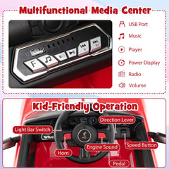 12V Kids Ride on Car Electric Licensed Ford Mustang Shelby GT500 for Kids Aged 3-8